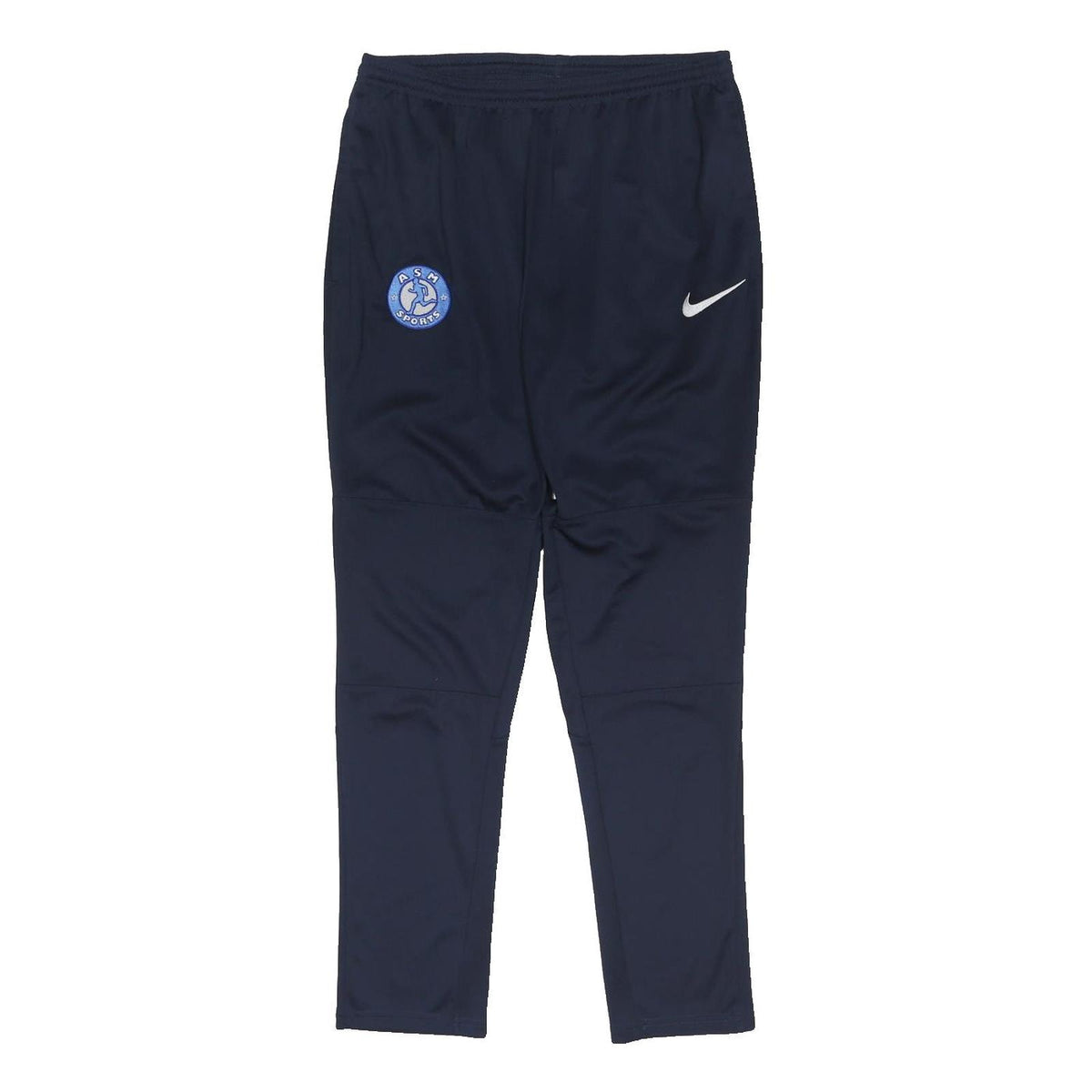 NIKE Mens Joggers Navy Blue ASM Sports Slim Tapered M W30 L29 Athletic Track