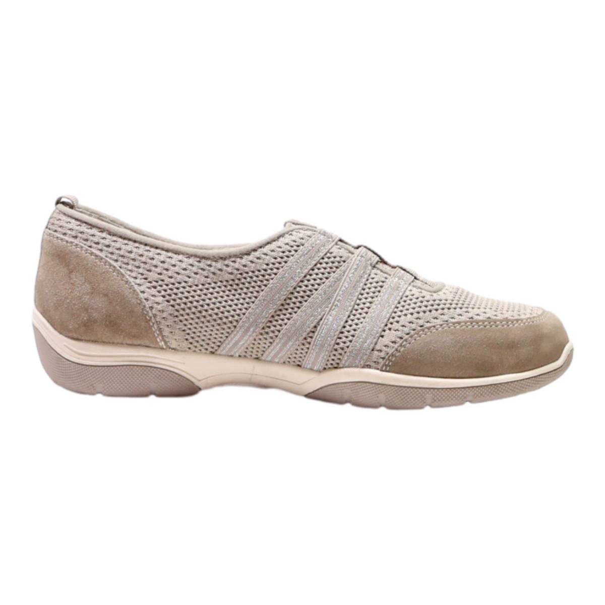 MEDICUS Sneaker Trainers Beige Synthetic Womens UK 7.5