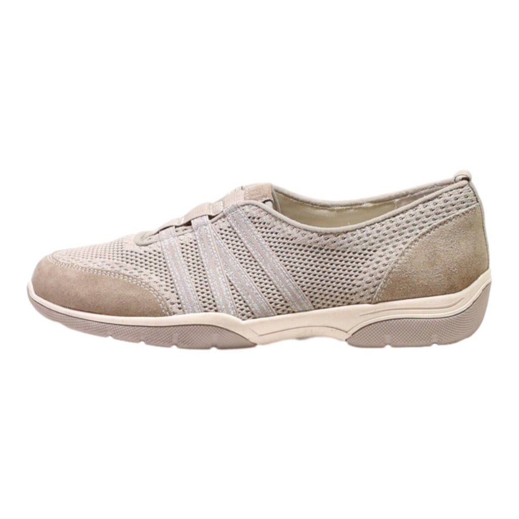MEDICUS Sneaker Trainers Beige Synthetic Womens UK 7.5