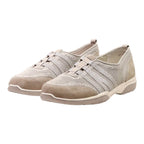 MEDICUS Sneaker Trainers Beige Synthetic Womens UK 7.5