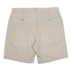 NAUTICA Mens Shorts Beige Casual Plain XL W38 Cotton Comfortable Classic Fit