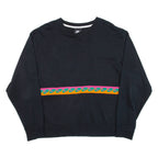 NIKE Womens Sweatshirt Black L