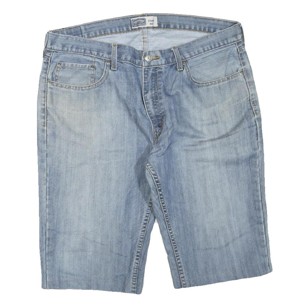 LEVI'S Mens Shorts Blue Denim L W40 Cotton Blend Casual