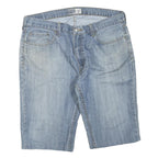 LEVI'S Mens Shorts Blue Denim L W40 Cotton Blend Casual