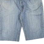 LEVI'S Mens Shorts Blue Denim L W40 Cotton Blend Casual
