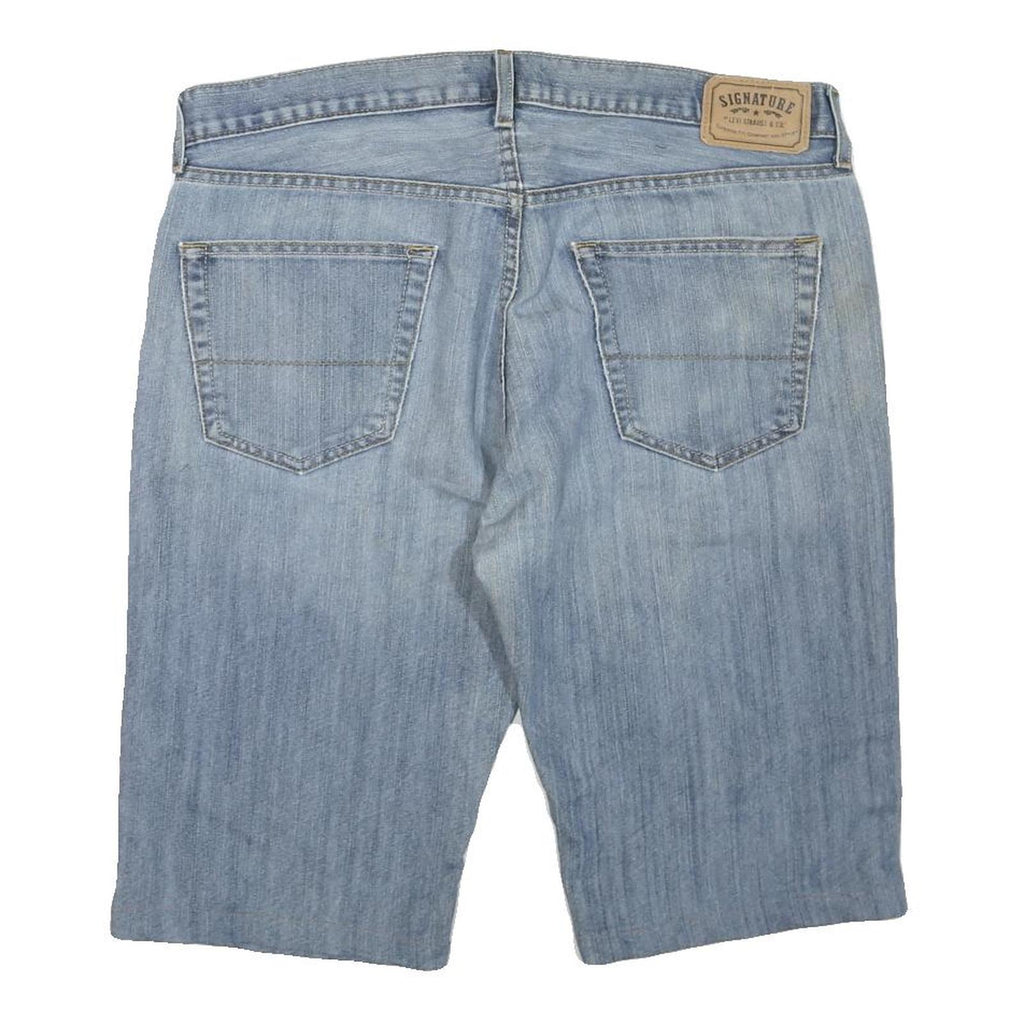 LEVI'S Mens Shorts Blue Denim L W40 Cotton Blend Casual