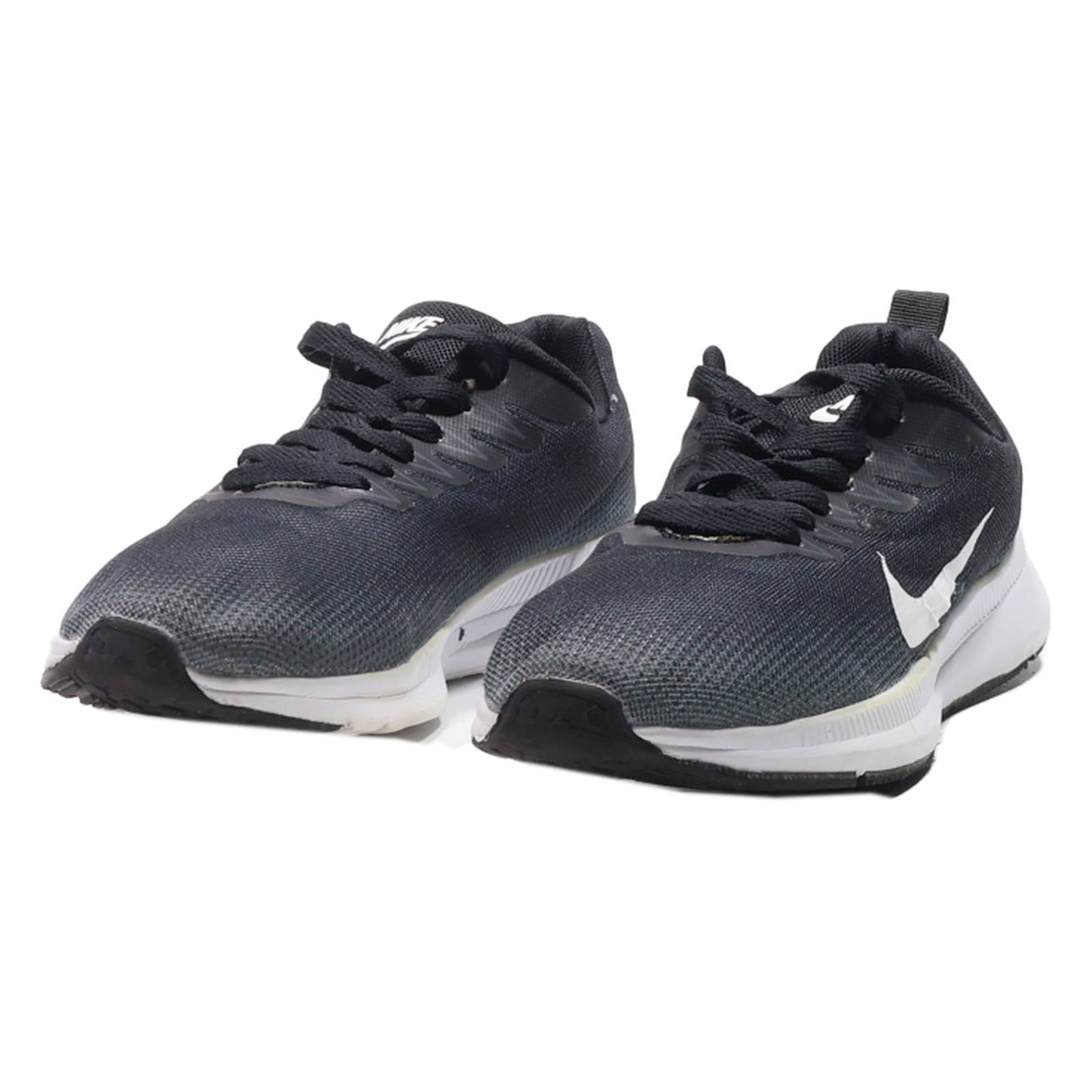 NIKE Sneaker Trainers Black Canvas Womens UK 5.5
