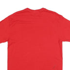 DELTA Mens Red Seattle Graphic T-Shirt L Short Sleeve Crew Neck Cotton Blend
