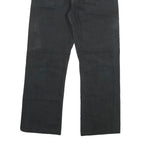 LEVI'S 501 Mens Black Regular Jeans Denim W32 L28 Classic Button Fly