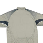 LOUIS GARNEU Mens Grey & Black Modern T-Shirt L Short Sleeve 1/4 Zip