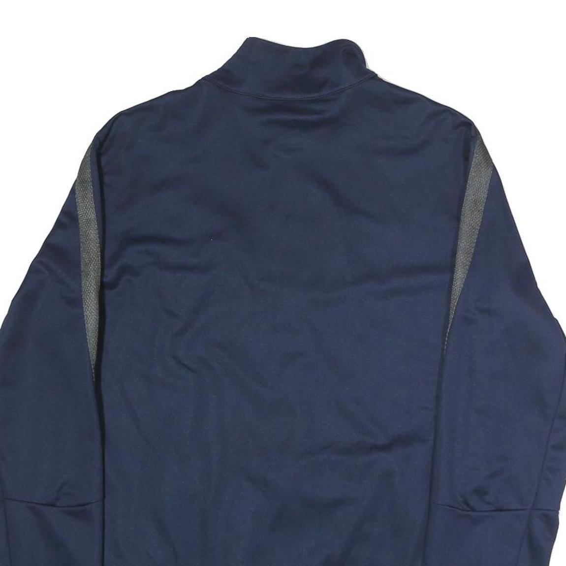 NIKE Mens Blue Navy Hartford Fighting Owls Track Jacket M Polyester Zip