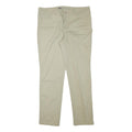 DICKIES Womens Cotton Blend Beige Slim Slim Straight Trousers W34 L30 Casual