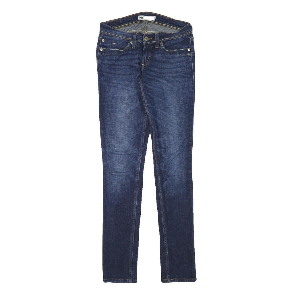 LEVI'S Womens Jeans Blue Slim Skinny Denim Medium W26 L30 Stylish Stretch