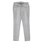 LEVI'S Womens Slim Grey Denim Skinny Jeans Cotton Blend W27 L30 Stylish