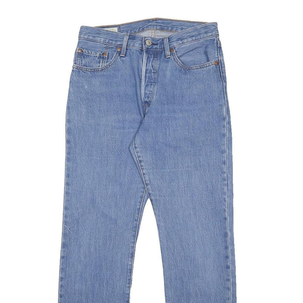 LEVI'S 501 BIG E Womens Jeans Blue Regular Straight Denim Medium W27 L30 Vintage