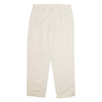 NAUTICA Chino Workwear Mens Trousers Beige Regular Straight W33 L30