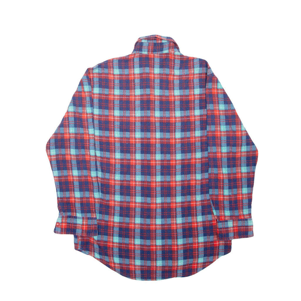 CHALET Mens Shirt Red Check Long Sleeve S