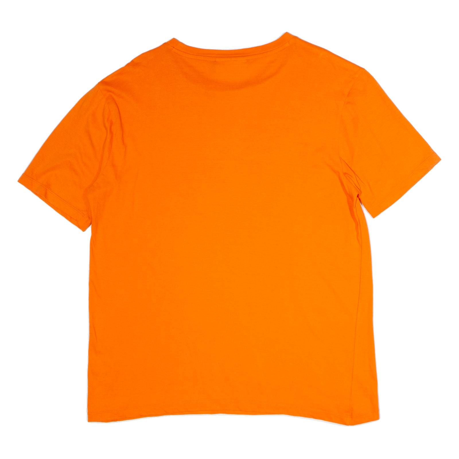 FILA Mens T-Shirt Orange USA Crew Neck M