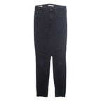 LEVI'S Womens Jeans Black Regular Tapered W28 L30