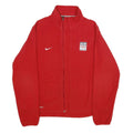 NIKE Mens Red Team USA Olympic Jacket XL Polyester Zip Fair Isle Sportswear