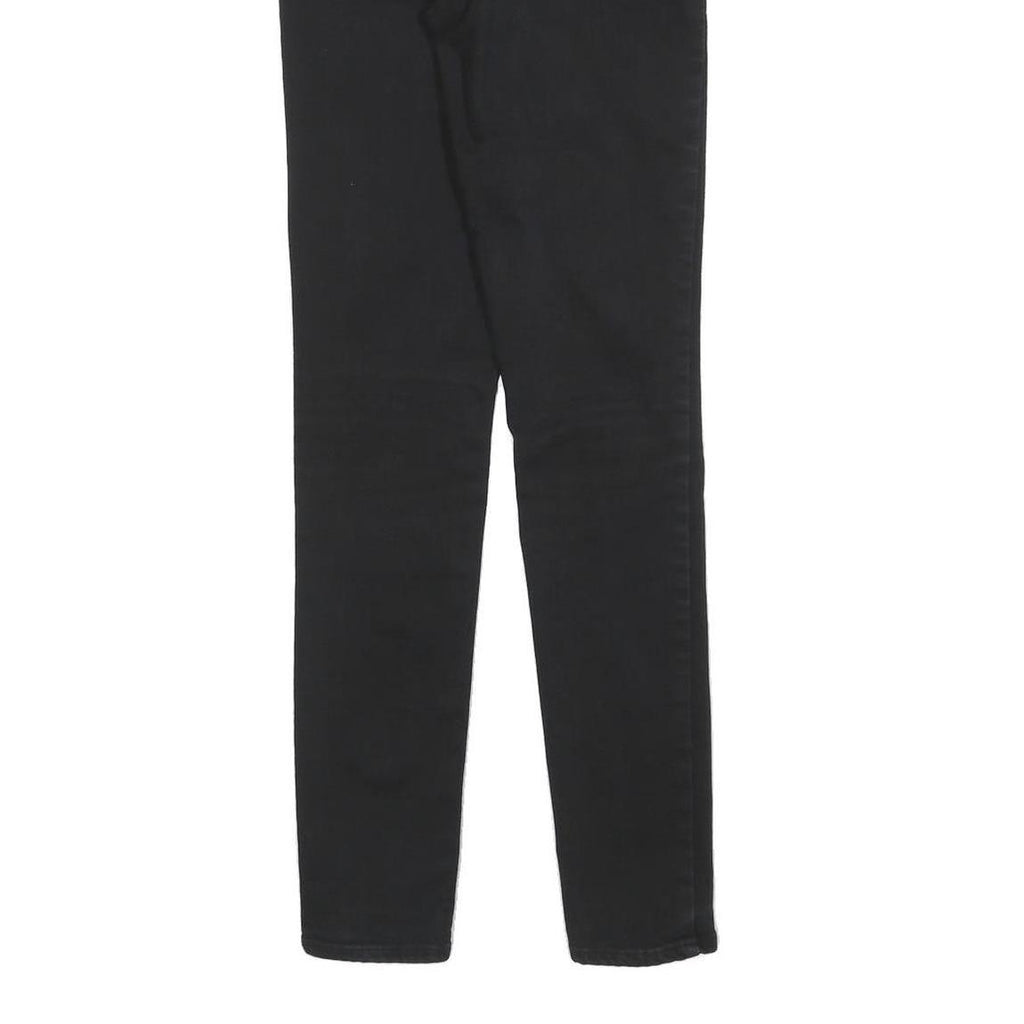 LEVI'S 721 Womens Jeans Black Slim Skinny Denim W26 L32 Stretch Cotton Blend