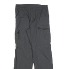 KILIMANJARO Womens Black Polyester Regular Fit Straight Leg Trousers W30 L32