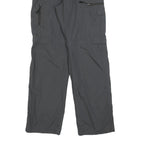 KILIMANJARO Womens Black Polyester Regular Fit Straight Leg Trousers W30 L32