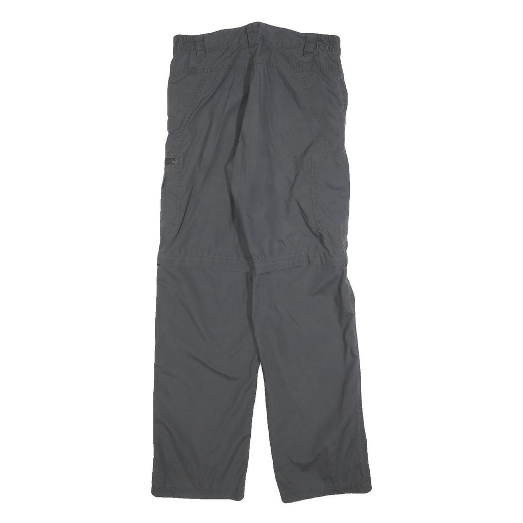 KILIMANJARO Womens Black Polyester Regular Fit Straight Leg Trousers W30 L32