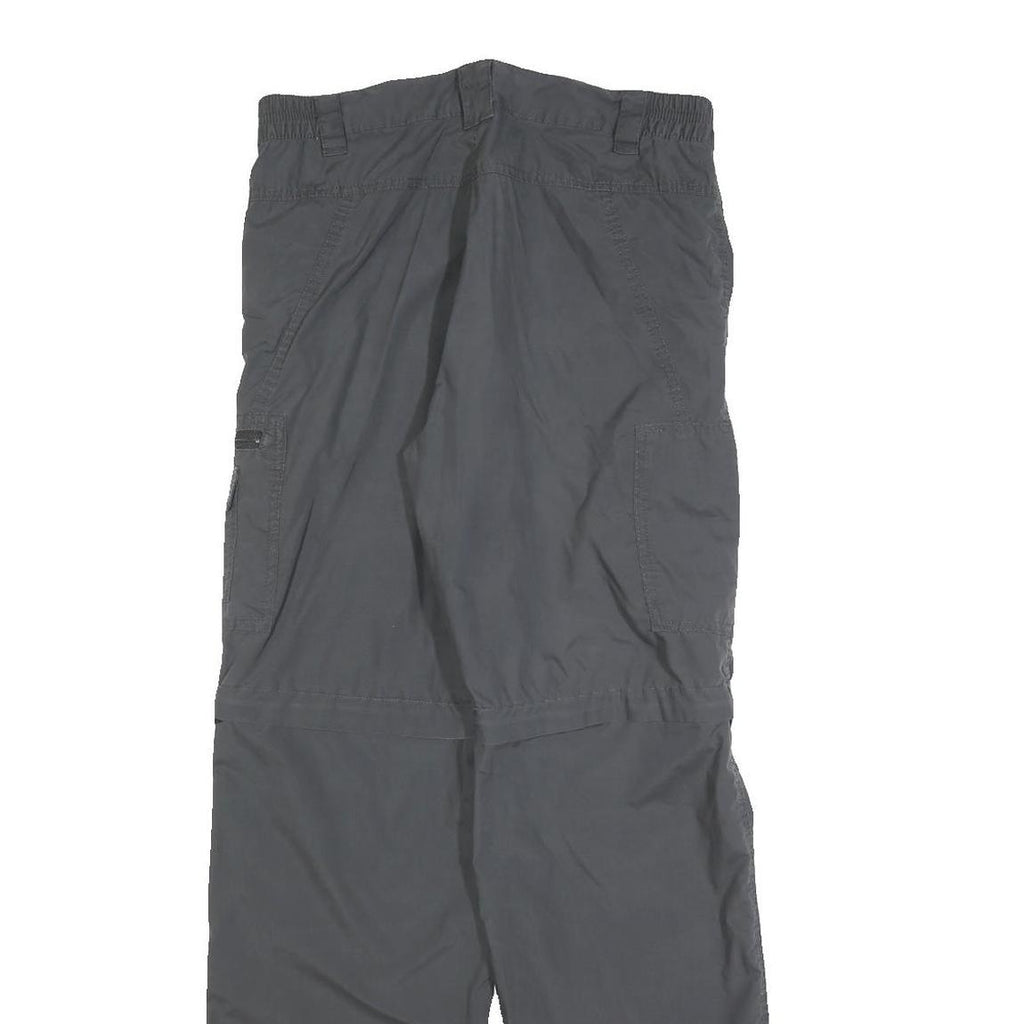 KILIMANJARO Womens Black Polyester Regular Fit Straight Leg Trousers W30 L32