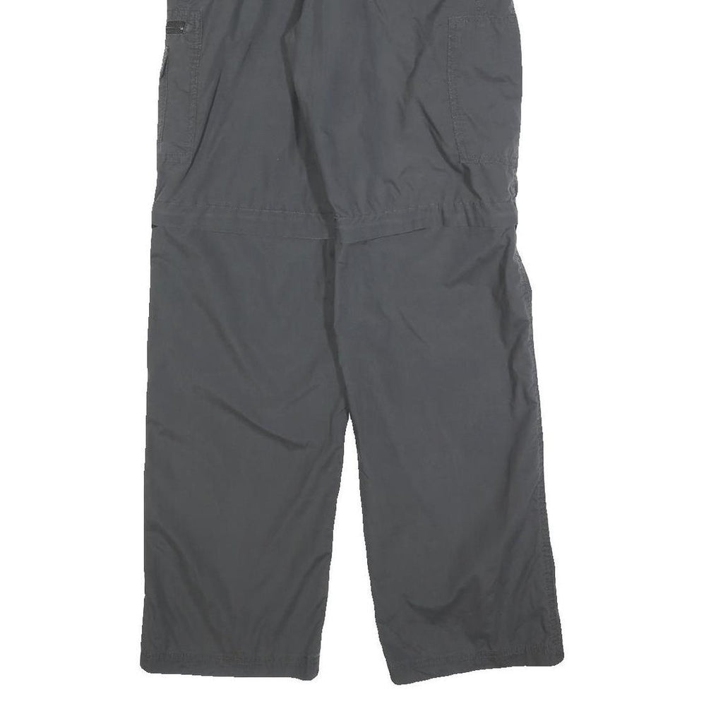 KILIMANJARO Womens Black Polyester Regular Fit Straight Leg Trousers W30 L32