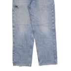 CARHARTT Mens Jeans Blue Regular Straight Denim Stone Wash W32 L30 Casual