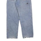 CARHARTT Mens Jeans Blue Regular Straight Denim Stone Wash W32 L30 Casual