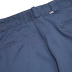DICKIES Mens Regular Fit Blue Cotton Blend Trousers W36 L32 Workwear Zip Closure