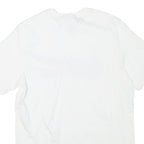 NIKE Mens White Graphic T-Shirt M Short Sleeve Crew Neck Casual Sportswear