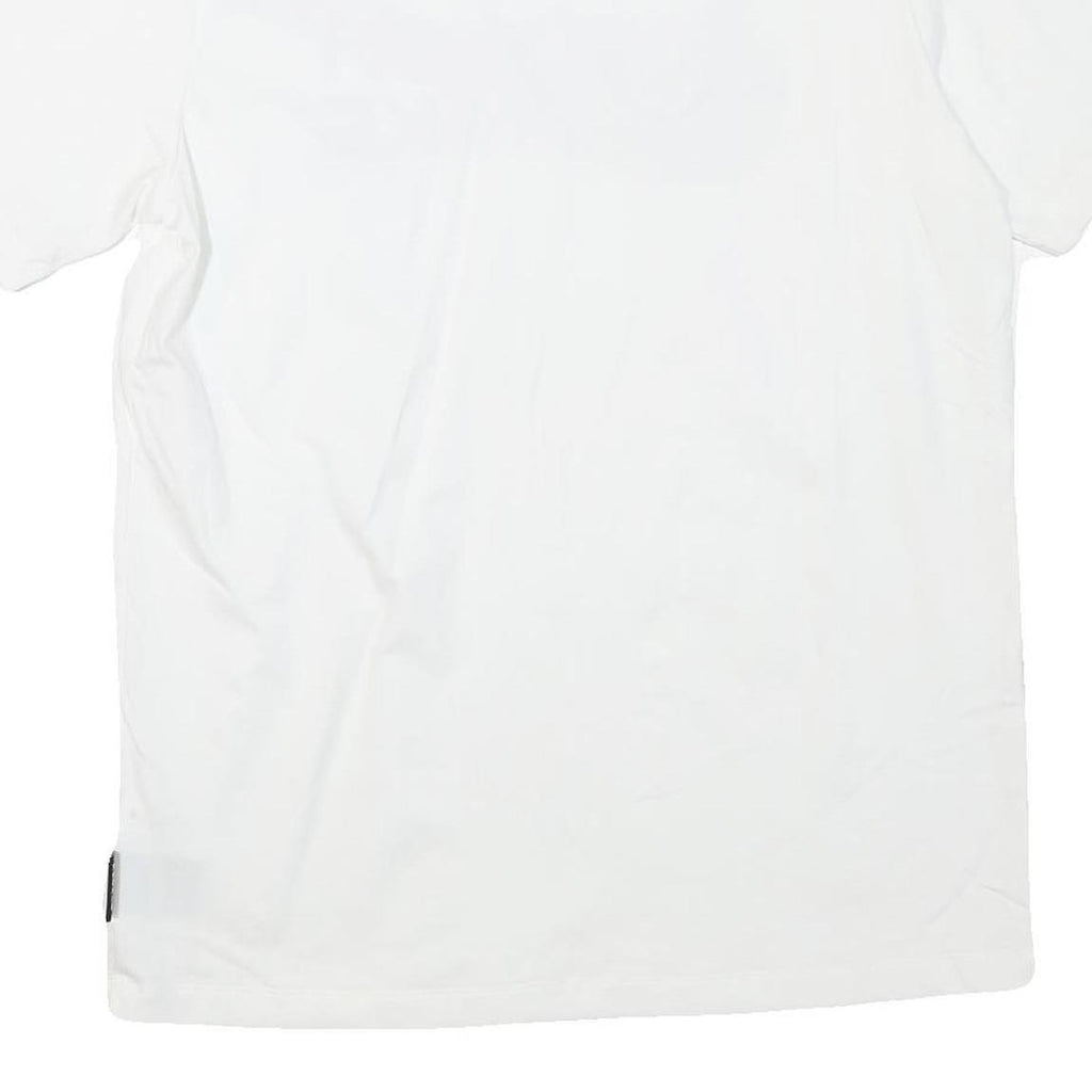 NIKE Mens White Graphic T-Shirt M Short Sleeve Crew Neck Casual Sportswear