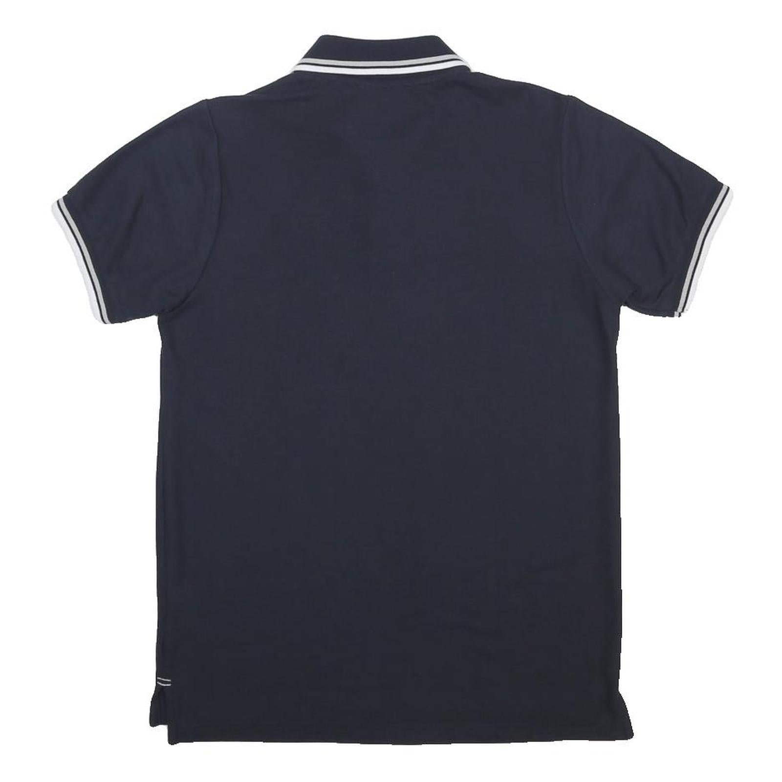 SLAZENGER Mens Navy Blue Polo Shirt XS Short Sleeve Cotton Blend Basic Sporty