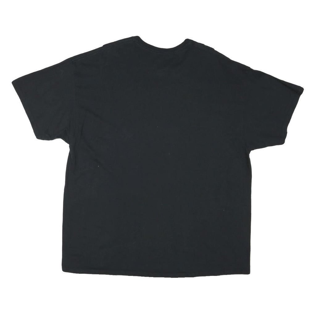 NFL Mens Black Titans Graphic T-Shirt 2XL Short Sleeve Crew Neck Cotton