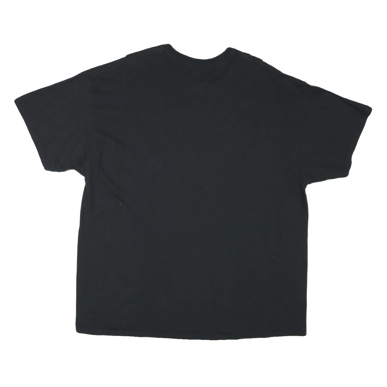 NFL Mens Black Titans Graphic T-Shirt 2XL Short Sleeve Crew Neck Cotton