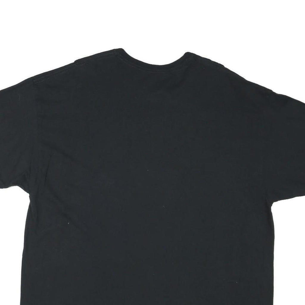 NFL Mens Black Titans Graphic T-Shirt 2XL Short Sleeve Crew Neck Cotton