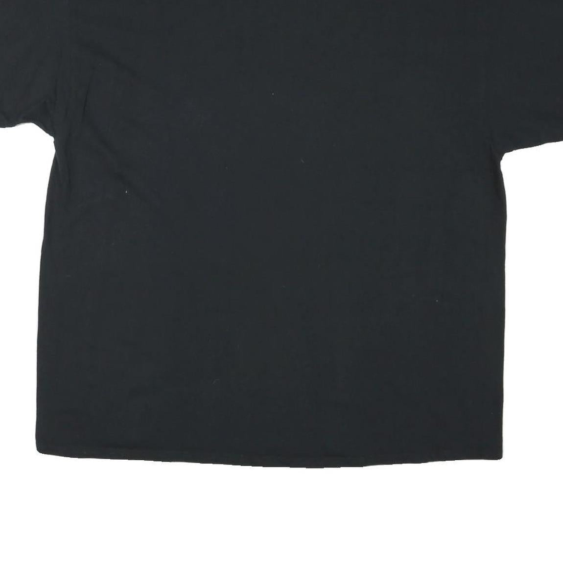 NFL Mens Black Titans Graphic T-Shirt 2XL Short Sleeve Crew Neck Cotton