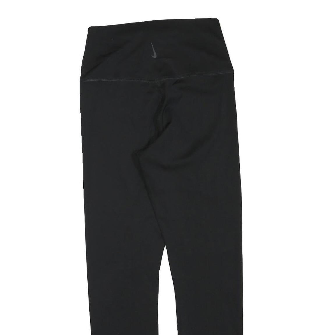 NIKE Womens Black Joggers Slim Skinny S W22 L25 Athletic Gym Wear