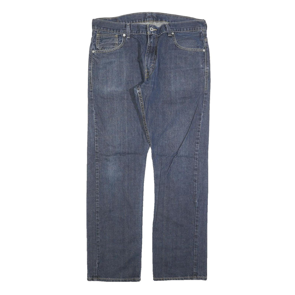 LEVI'S 514 Classic Mens Jeans Blue Classic Straight Denim Medium W36 L32 Durable