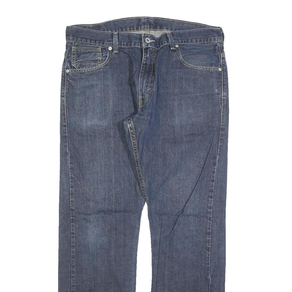 LEVI'S 514 Classic Mens Jeans Blue Classic Straight Denim Medium W36 L32 Durable