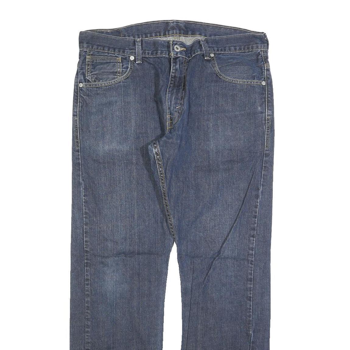 LEVI'S 514 Classic Mens Jeans Blue Classic Straight Denim Medium W36 L32 Durable