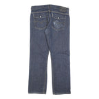 LEVI'S 514 Classic Mens Jeans Blue Classic Straight Denim Medium W36 L32 Durable