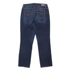 LEVI'S Womens Jeans Blue Regular Straight Denim Medium W32 L31 Classic Button