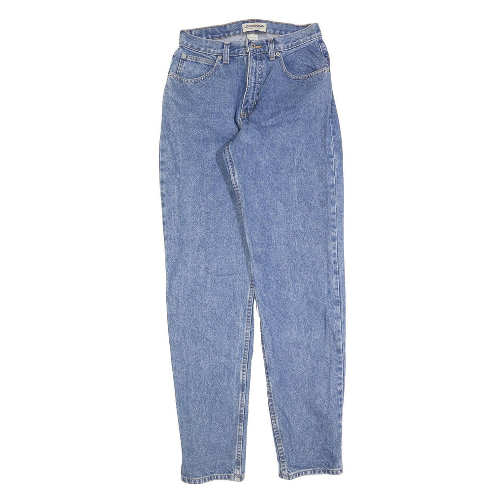 LONDON JEANS Womens Regular Fit Straight Leg Denim Medium W28 L34 Classic Zip