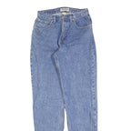 LONDON JEANS Womens Regular Fit Straight Leg Denim Medium W28 L34 Classic Zip