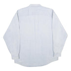 AUTHENTIC GFC Mens Light Blue Cotton Shirt 2XL Button Down Casual Lightweight