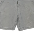 CARHARTT Mens Shorts Grey Casual Cotton Blend M W34 Workwear Cargo